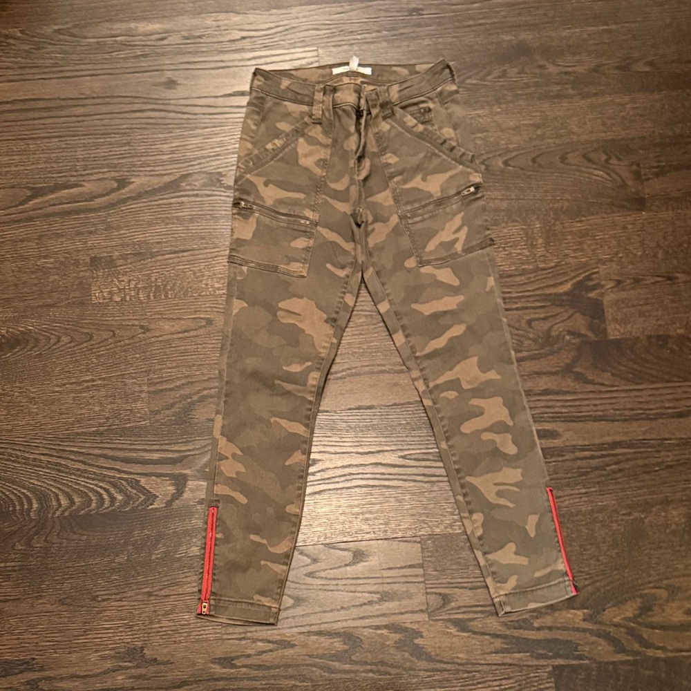 Joie Camouflage Cargo Pants